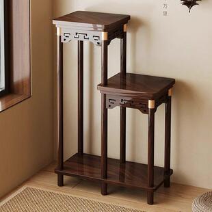 中架式花地子客厅落式置物新架阳台花台奇无品牌/石架室内多层花