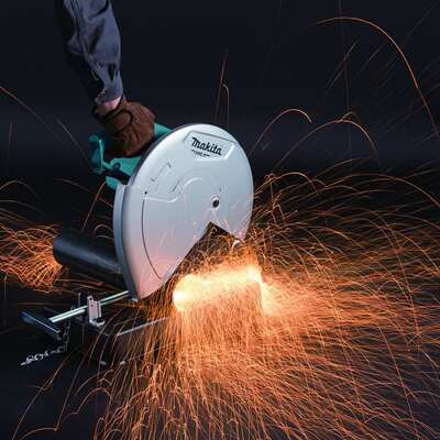 牧田Makita型材切割机M2401B无齿锯355mm金属切割机2000瓦