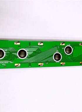 JHD824M10 黄绿/蓝色屏 字符液晶模块  全新原装现货!