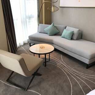 新中式简约套房家具沙发办公桌固装家具度假村星级酒店大床房家私