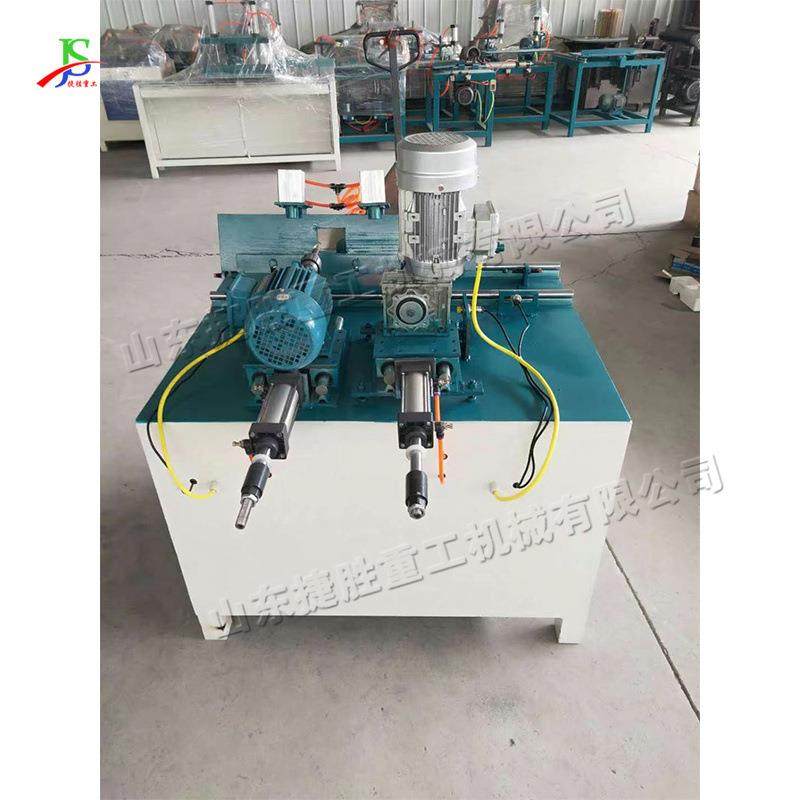 小型木板攻丝设备 扫把杆打孔开牙一体机 全自动式原木板材倒圆机,五金/工具,机床,淘宝优惠券,粉丝福利购,淘宝优惠卷