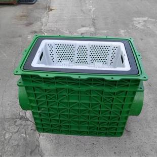 成品塑料雨水口面源污染处理器截污式渗透检查溢流井盖板雨水处理