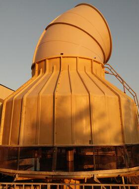 冷却水塔噪音改造冷却塔弯头2.42.11.83.2米玻璃钢导风筒风曲降噪