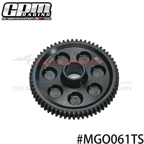 遥控车ARRMA 1/10 魔蛇GORGON 4X2 中碳合金钢大齿(61T/M0.8/32P)