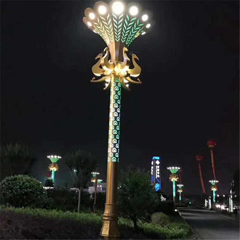 厂家供应 led广场景观灯 6米景观路灯 仿古景观灯 异形景观灯制作