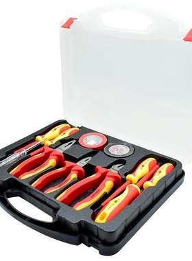 艾威博尔 455012 11件VDE绝缘电工工具组套