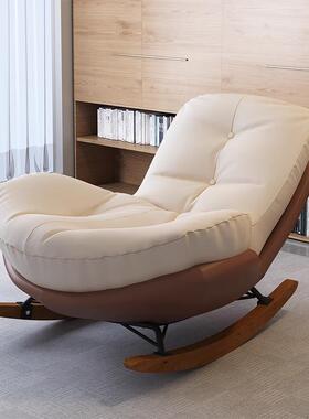 三梦懒人沙发企鹅摇椅大人躺椅成人客厅蜗牛椅阳台家用休闲摇摇椅