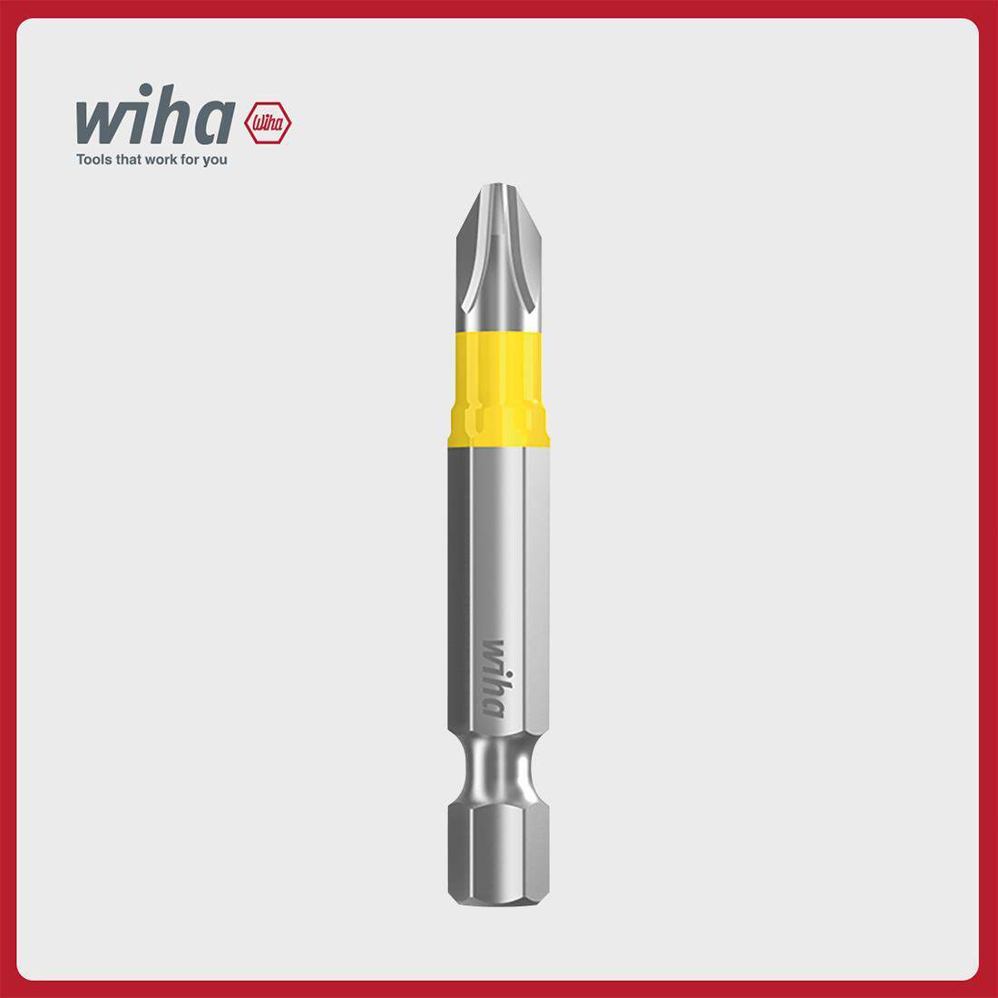 wiha威汉德国进口25mm、50mmY型手动电动冲击钻批头批手