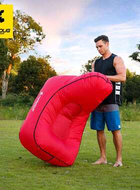 夏诺多吉懒人空气沙发椅户外便携充气床单人口袋充气沙发折叠座椅