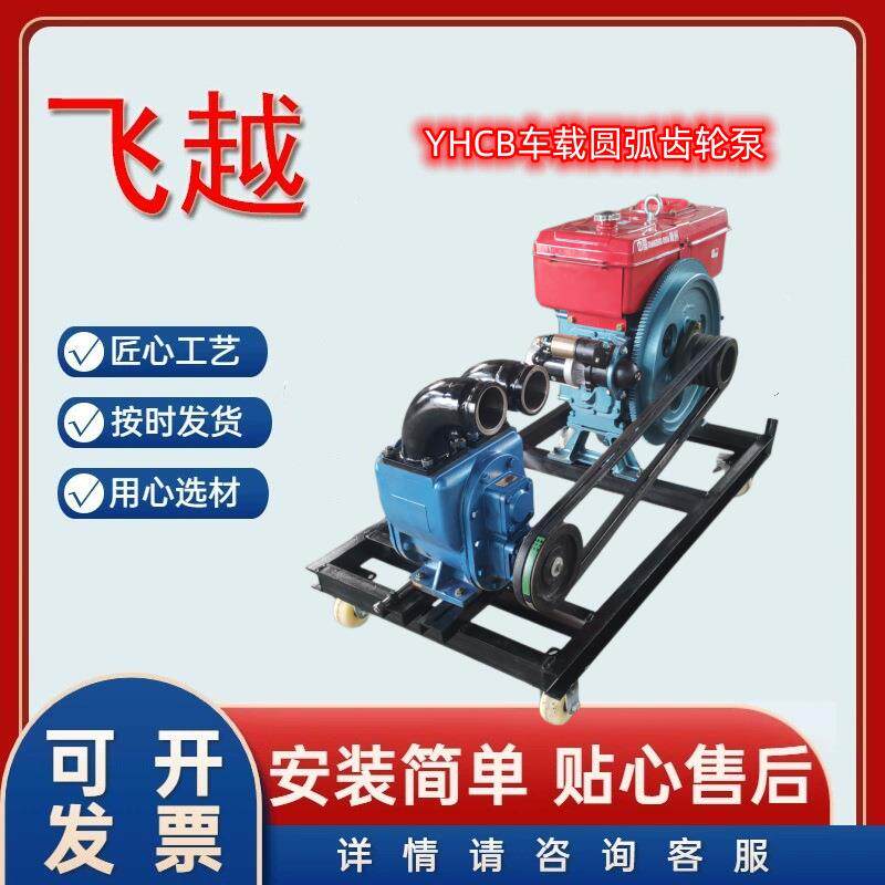 供应80YHCB60圆弧齿轮油泵 柴油卸车泵 车载圆弧泵 油罐车加油泵