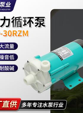 磁力泵磁力驱动增压泵MP-30RZM微型真空泵耐腐蚀