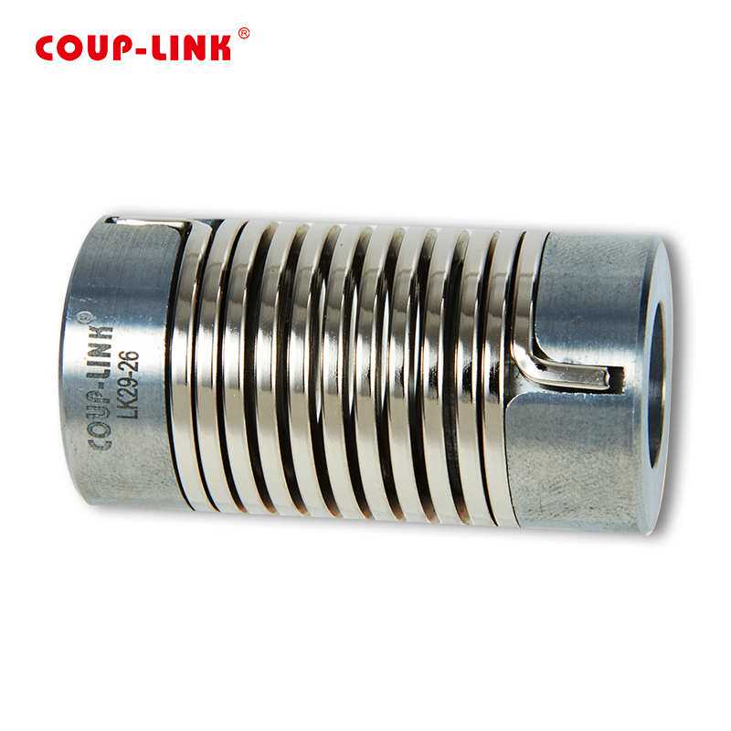 COUP-LINK 金属螺旋弹簧联轴器LK29定位螺丝固定连轴器刚性联轴器