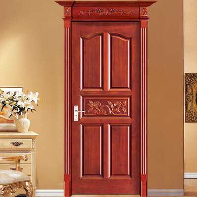 橡木隐形卧室门厂家直供室内房间实木套装门平开实木复合门工程单