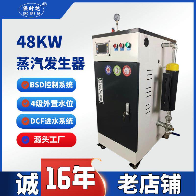 蒸汽发生器48kw杭州厂家电锅炉加热设备配套专用蒸汽发生器电加热