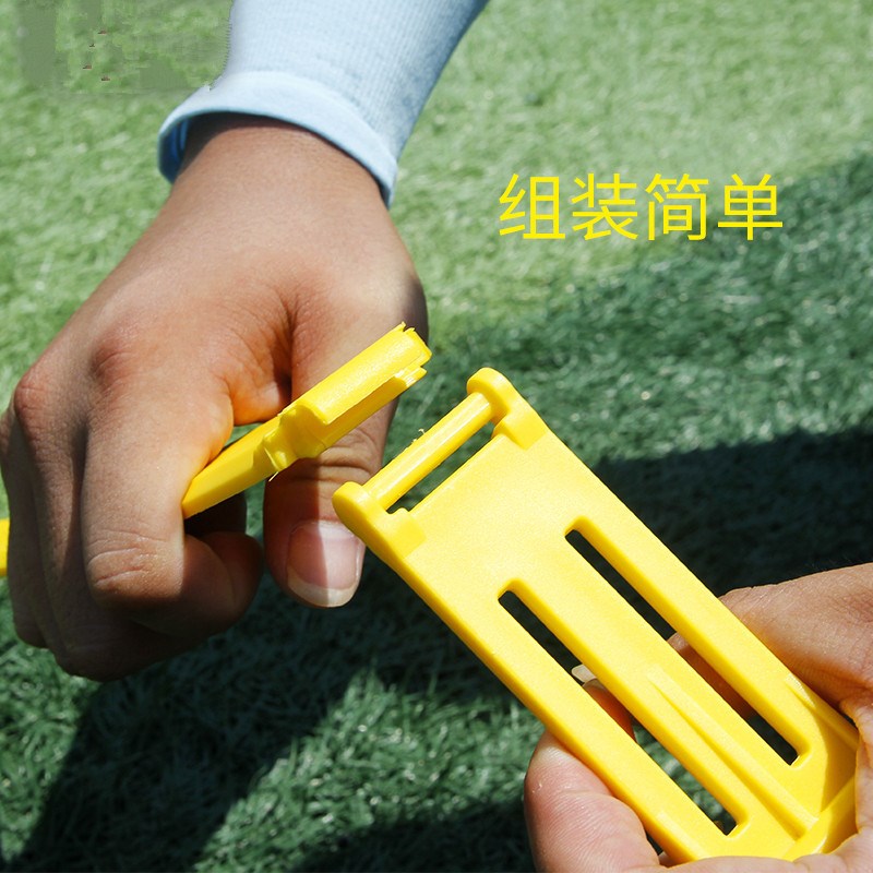 两用敏捷梯 固定跳格梯 跨栏架软梯绳梯 速度梯步伐训练梯