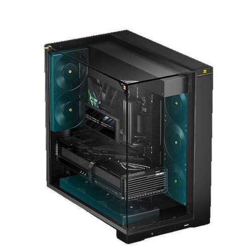 Thermalright利民 A70黑色 机箱 全景三面侧透海景房隐藏水管设计