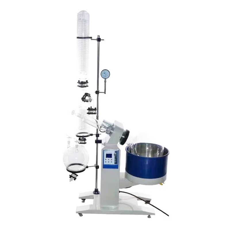 电动旋转蒸发仪实验室蒸馏蒸发器真空蒸馏设备2L/5L/10L/50L德正