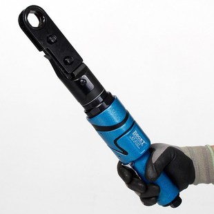 台湾BOOXT直供AT 闭口耐用 5127工业级大型中空气动棘轮扳手穿孔式