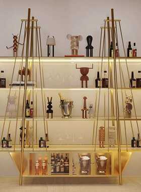 帆船酒架置物架轻奢酒柜展示架餐厅红酒架子酒柜收纳架商用装饰架