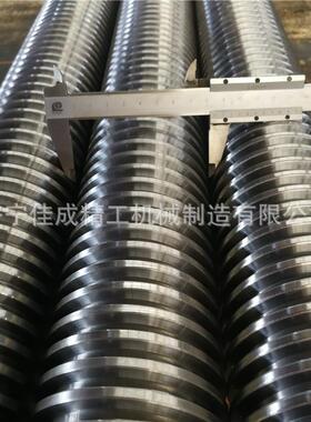 厂家直销梯形丝杆制做龙门铣丝杆T型调节丝杆左右旋丝杠Tr70来图