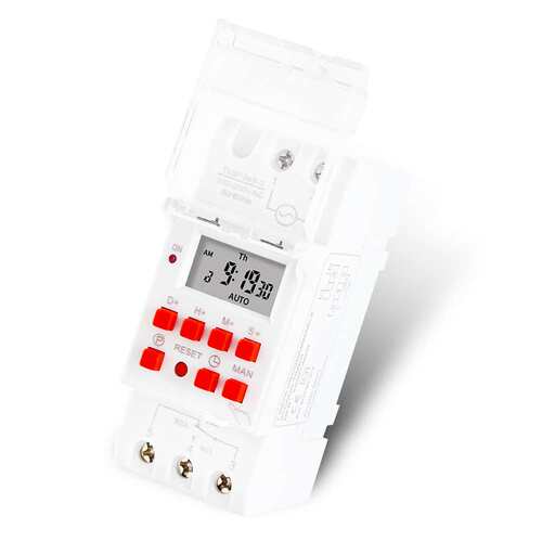 28次开关秒控TM919sB定时器开关时间控制器自动循环内置电池30A