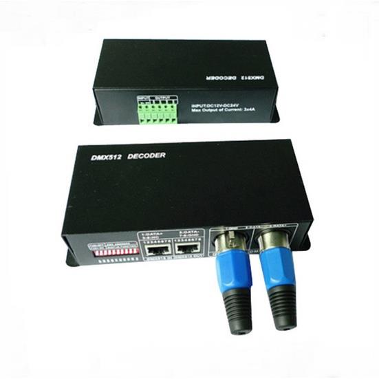 DMX512解码器led控制器DMX512控制器DMX控制器