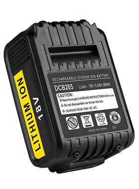 替代dew德伟18V DCB180 DCB200手电钻电动工具备用电池厂家直销