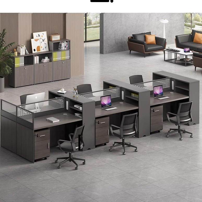 简约办公室员工桌椅组合四人六人位屏风卡座人事财务职员办公室桌,电子元器件市场,其它元器件,淘宝优惠券,粉丝福利购,淘宝优惠卷