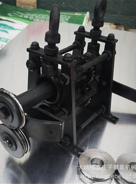 工厂销售保温手动起线机小型压筋机罐体咬口机管道弯头压边机