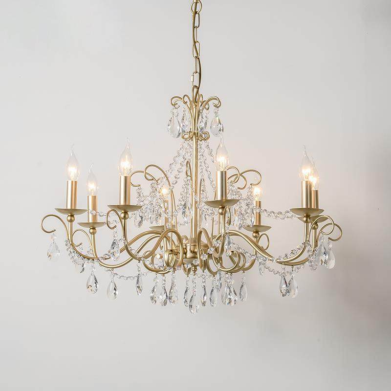 2022新款美式吊灯客厅灯餐厅乡村创意个性灯具简约轻奢卧室水晶灯,纺织面料/辅料/配套,纺织机械配件,淘宝优惠券,粉丝福利购,淘宝优惠卷