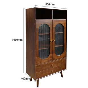 北欧实木时光组合柜子落地靠墙客厅家具茶几电视柜北欧时光组合柜