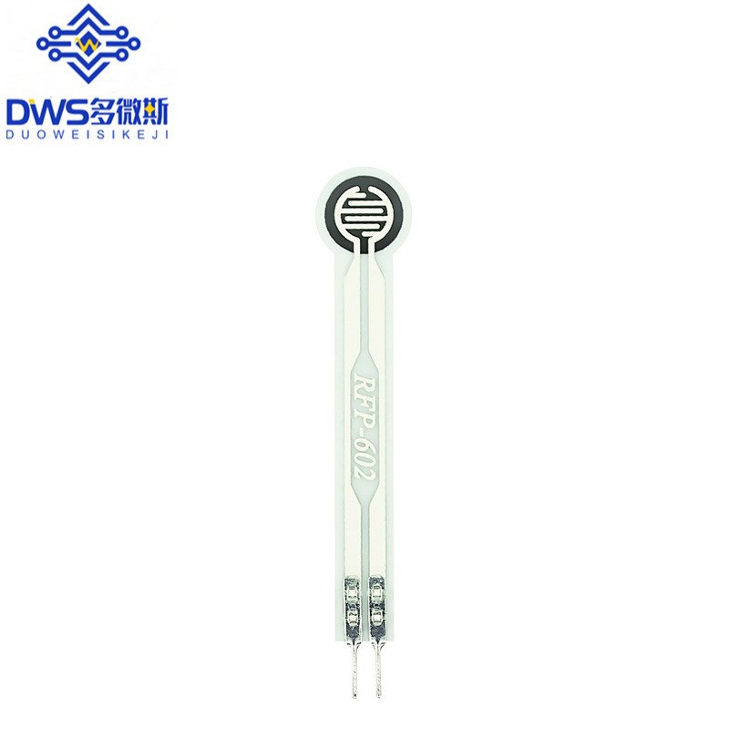 电阻式薄膜压力传感器探头RFP602兼容FSR402压阻 压力开关 长尾