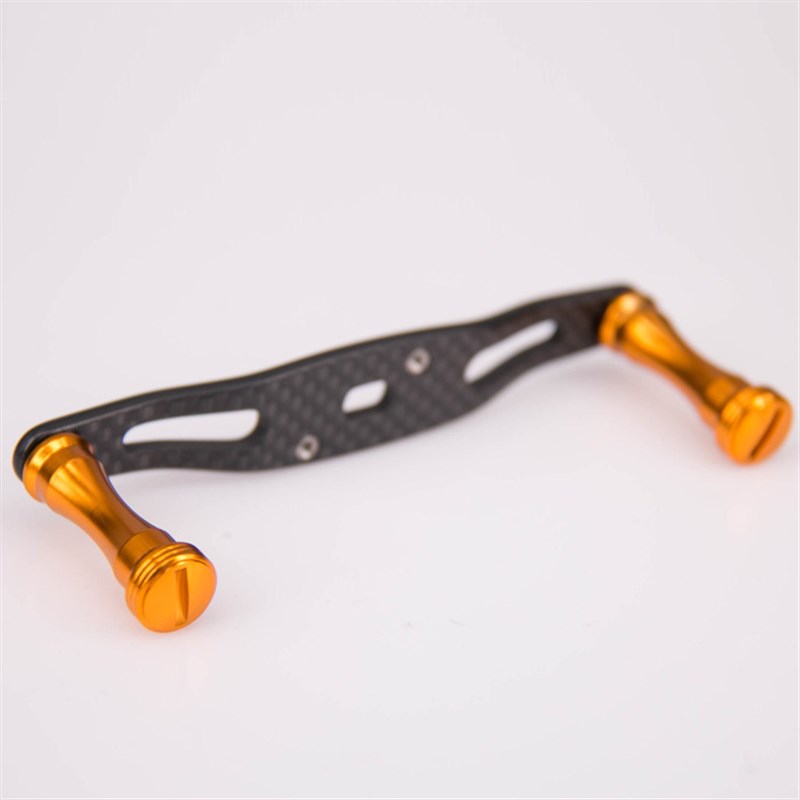 渔轮改装D/S/A水滴轮碳素摇臂手把全金属握丸圆形摇把