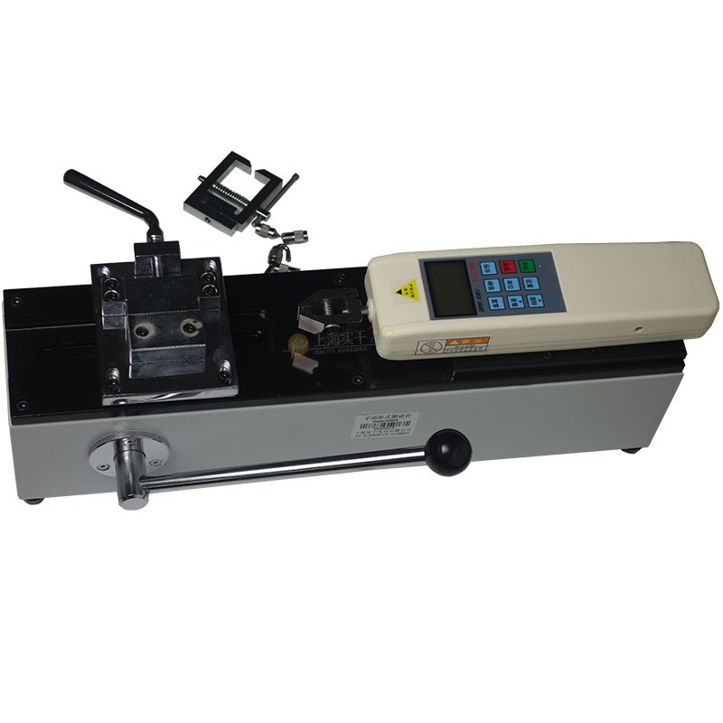 1KN手动端子拉伸测试仪 卧式数显式拉力测试机 线束端子拉力计厂