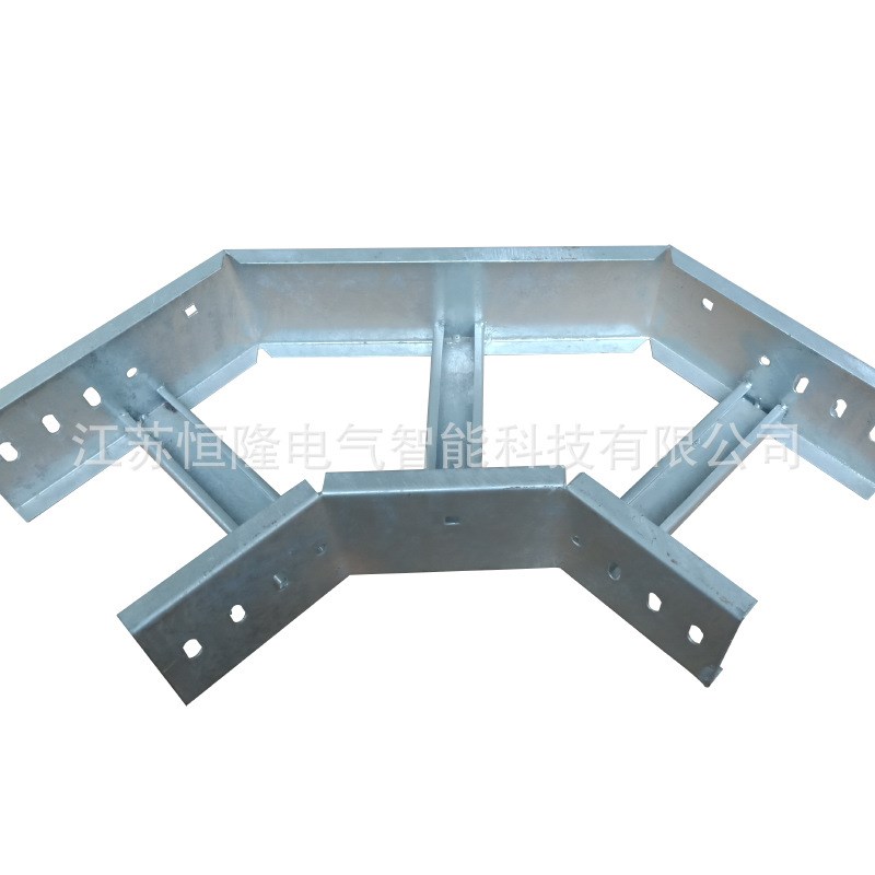 供应梯式桥架弯通 铝合金大跨距梯式水平桥架弯通 桥架配件