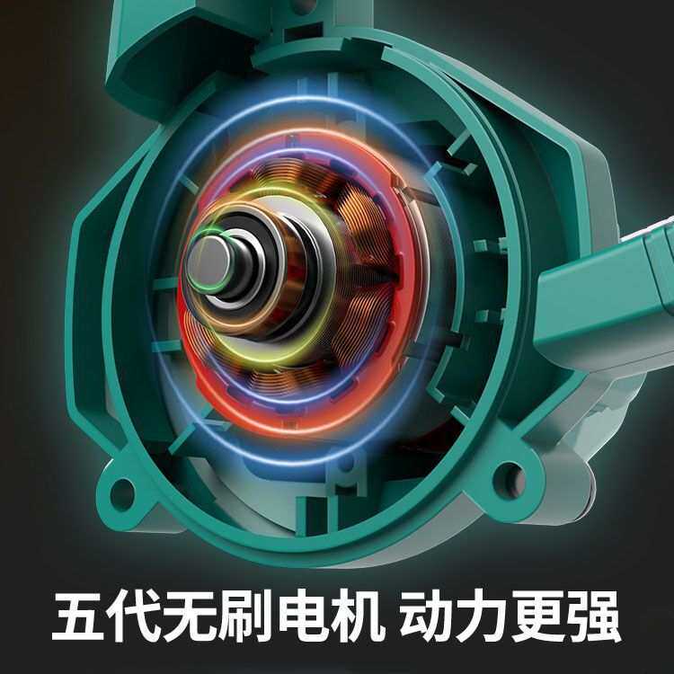 通配用88V电池5.5/6.5寸锂电圆锯无刷充电手持提式木工电锯切割机