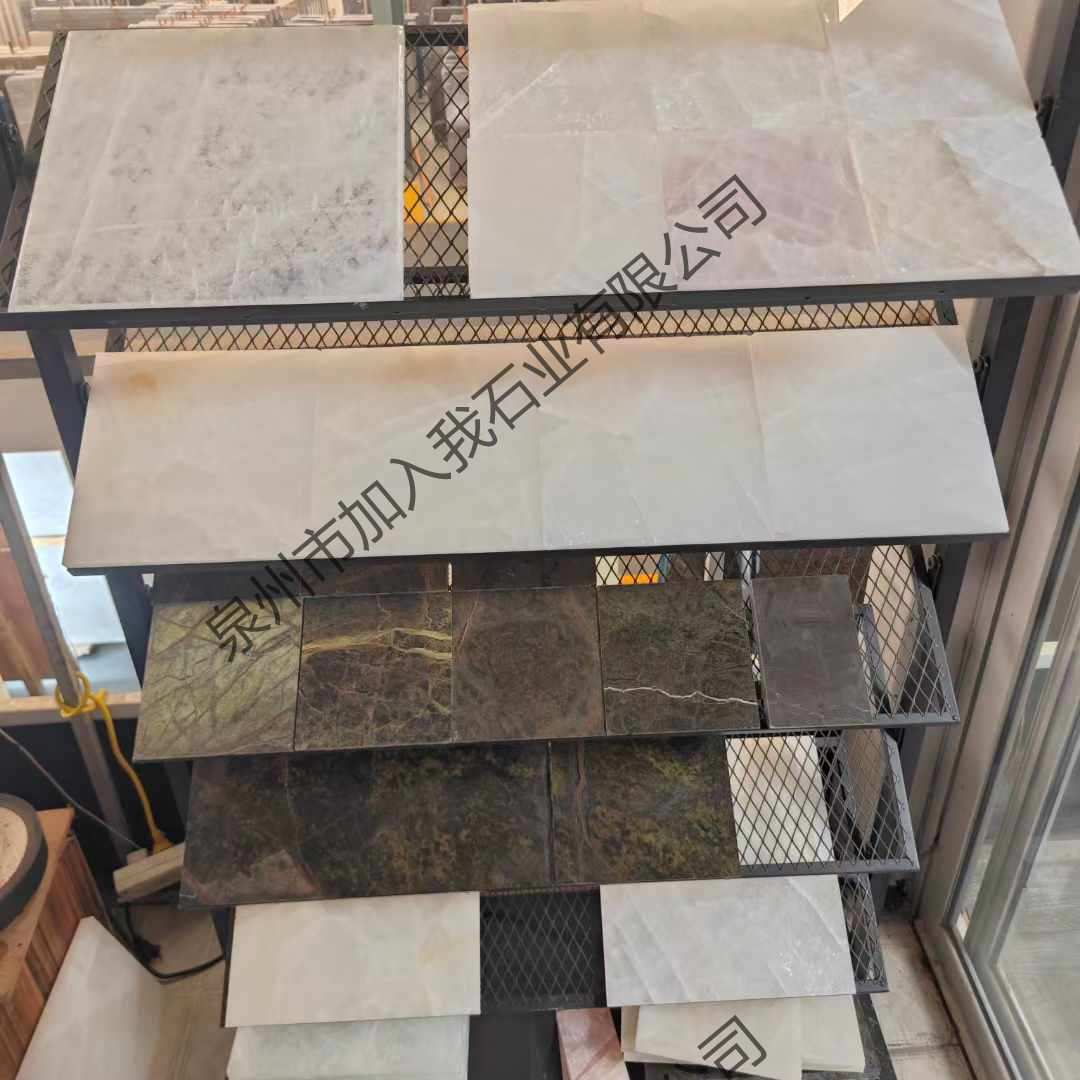 莱姆石样品木化石贝金米黄灰摩卡大理石小样别墅装修选材