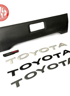 适用2016-19塔库玛Tacoma后尾门装饰板改装后尾杠箱后门板