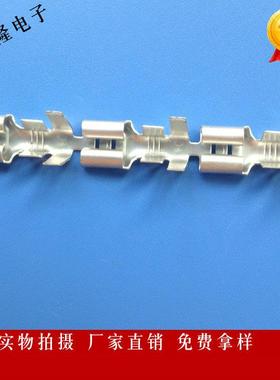 供应 DJ6226-6.3ABC 250直型接线端子 DJ622-D6.3A/B/C 直型插簧
