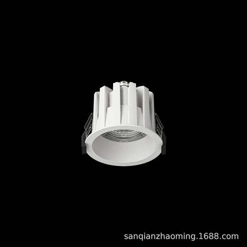 新款防水筒灯一体化面环大开孔适合各种家装工装实现开灯不见灯