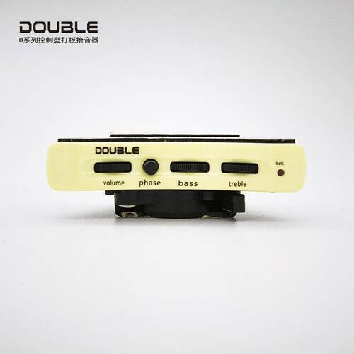 民谣吉他DOUBLE拾音器B1G单音B2G双音系统电箱拾音器加振音孔演出