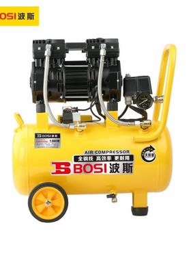 波斯气动220V1380W无油空气压缩机空压机30LBS663018