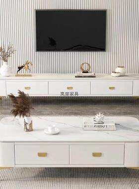 轻奢电视柜茶几客厅家用小户型2025现代简约茶桌北欧落地茶几组合