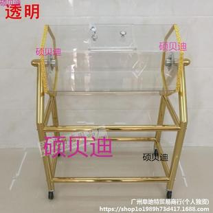 亚克力透明茶黑红摇奖箱手摇抽奖箱滚筒抽奖箱节目活动开奖箱