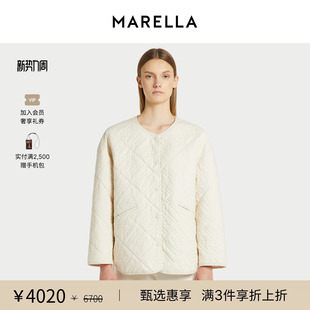 MARELLA春夏女装 直筒棉服夹克外套3481025502