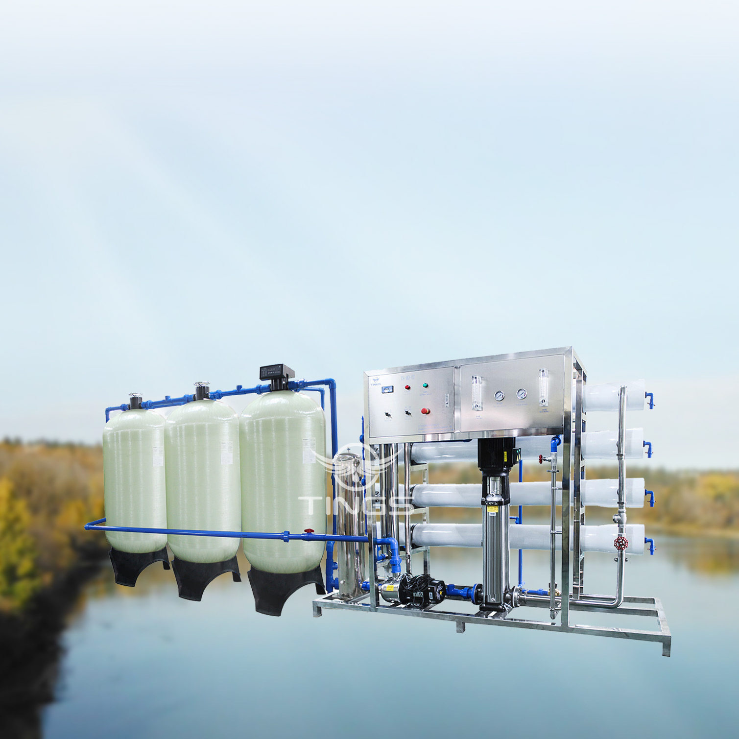 反渗透处理设备 生活饮用水处理 多级过滤净水器 反渗透纯水机器