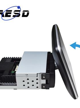 10.1寸汽车单锭摇头机安卓GPS无线Carplay360度旋转屏车载导航