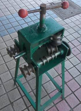 SWG-38型手摇式弯管机圆形钢管冷弯机小型不锈钢管弯曲机