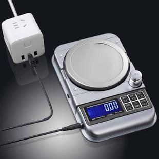 订量报警电子天平秤1000g 0.1克称 0.01g电子秤珠宝秤克拉秤5000g