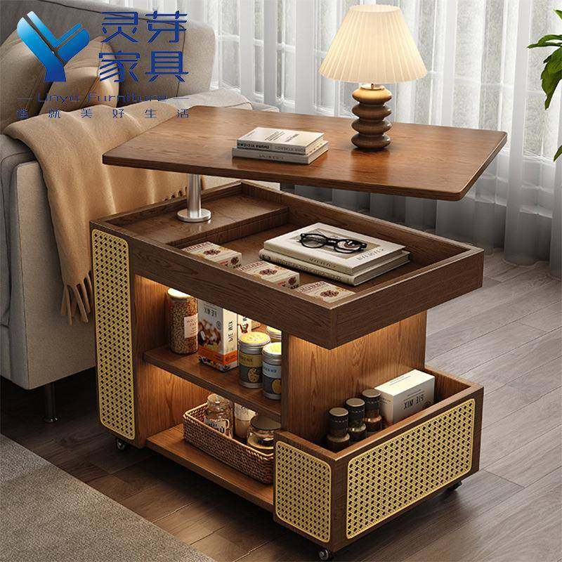 客厅家用沙发边柜可移动小推车小角几茶几茶车茶水柜可升降边几,节庆用品/礼品,新娘配件,淘宝优惠券,粉丝福利购,淘宝优惠卷